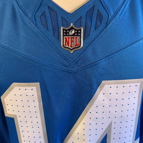 New mens 2XL authentic Nike Detroit Lions Amon Ra St Brown football jersey - Picture 3 of 8